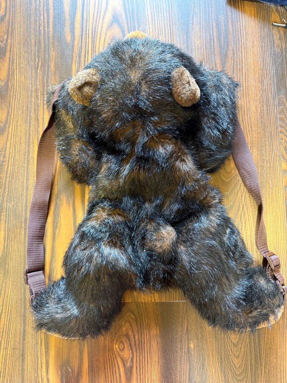 Stuffed Bear Hug Plush Backpack Adjustable Straps